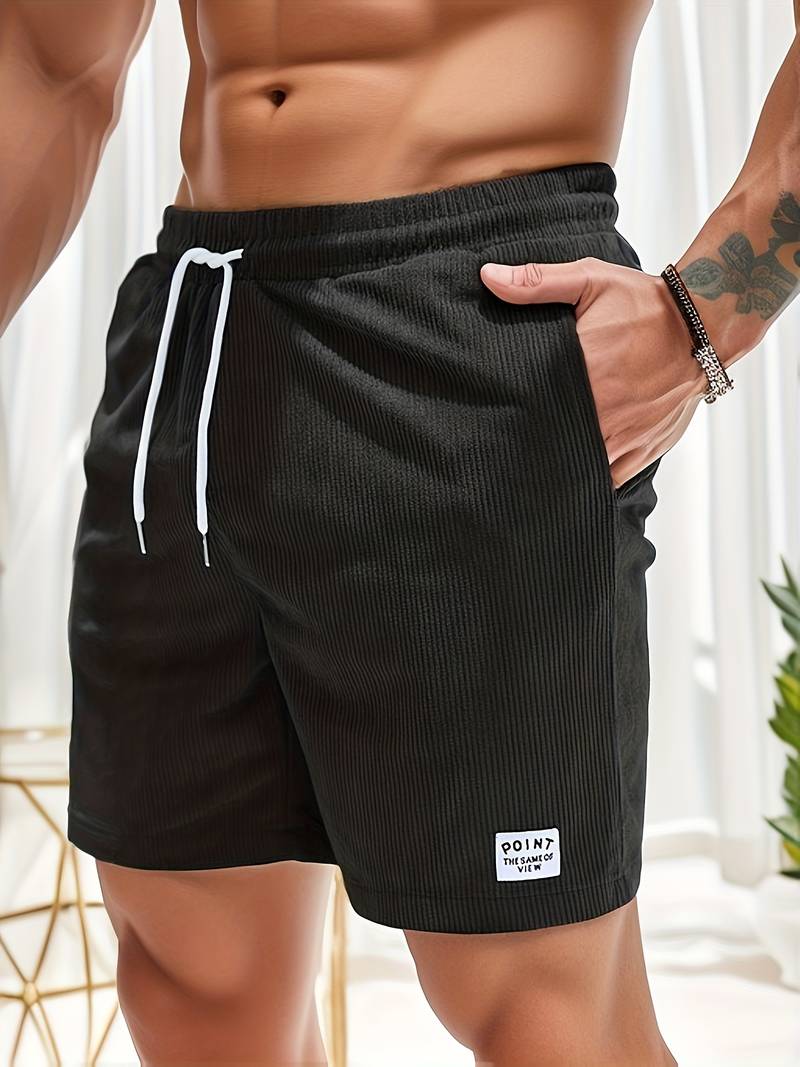 Levoire | Shorts Confortables Pour Hommes Style Et Confort En Été Noir