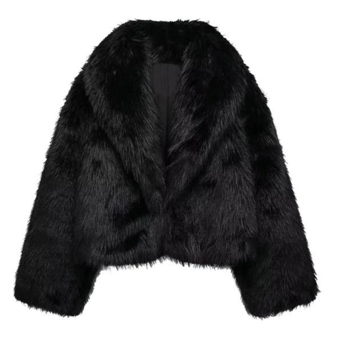 Levoire | Gilet Court En Tricot Pour Femmes Noir
