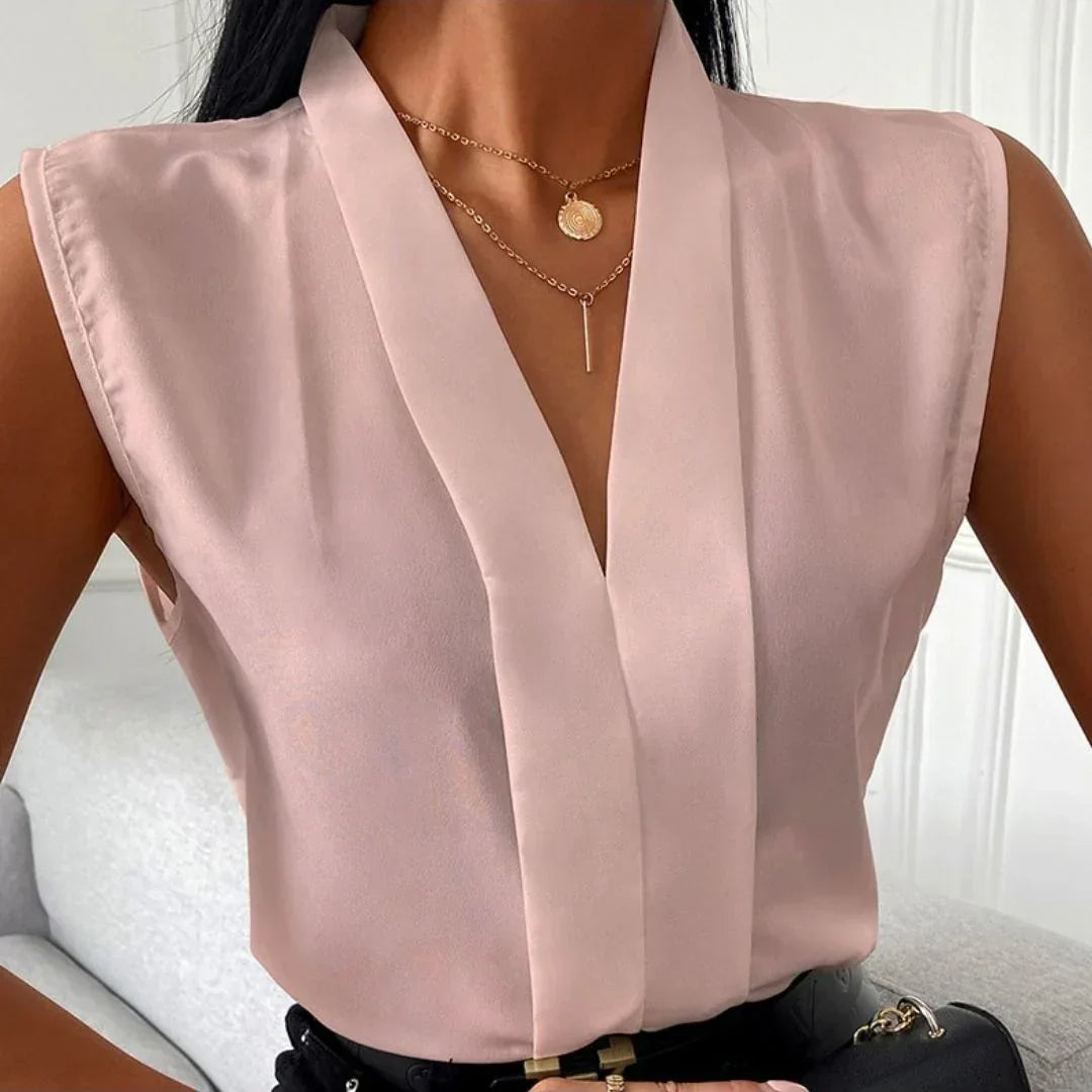Levoire | Chemisier sans manches Roze