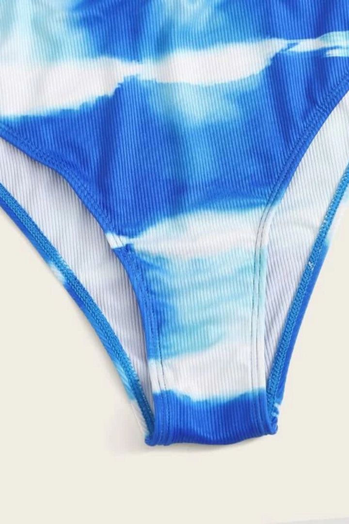 Levoire | Couleur Rib Cut-out Front Maillot de Bain Monopiece