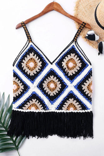 Levoire | Col Crochet-franges Couvrir Haut
