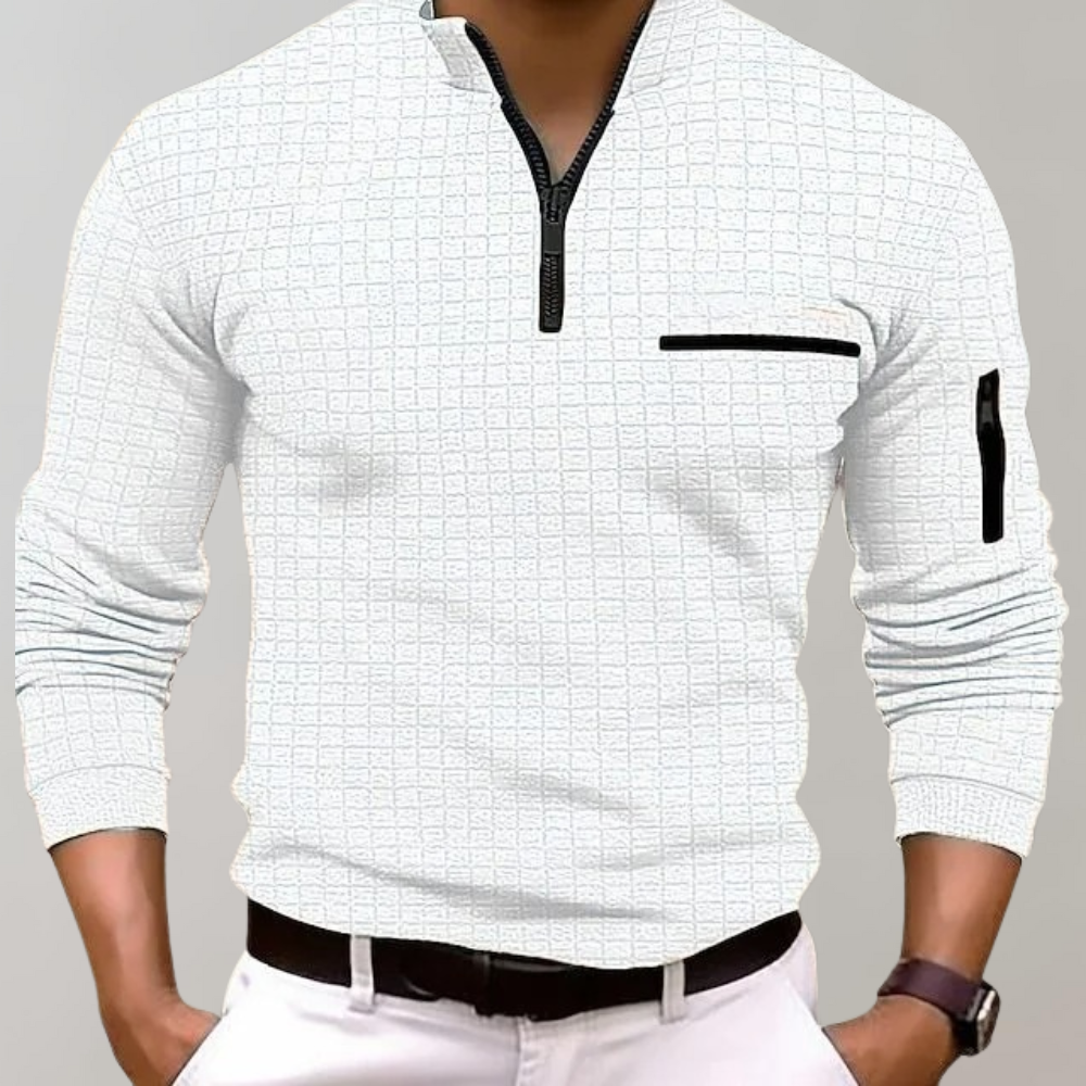 Levoire | Sweat-Shirt Pour Hommes Blanc
