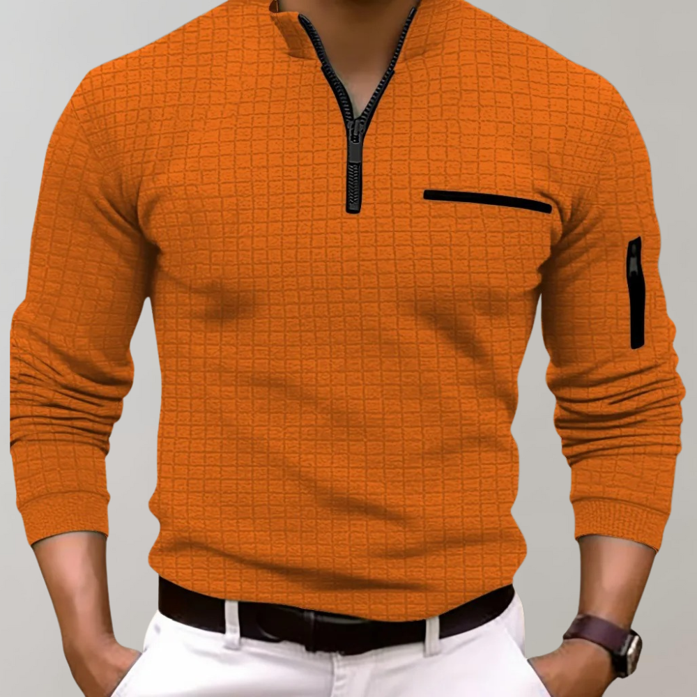 Levoire | Sweat-Shirt Pour Hommes Orange