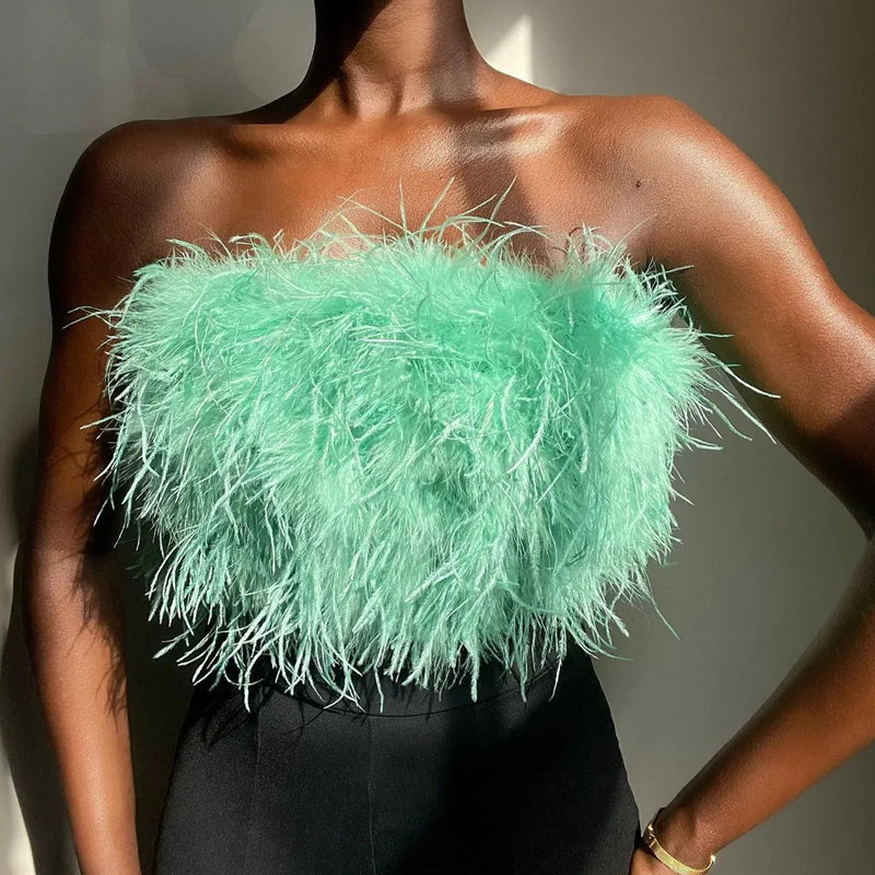 Levoire | Top Bandeau Gaffityksellä Vert clair