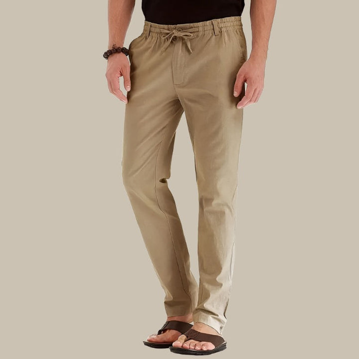 Levoire | Pantalons D'Été Décontractés Avec Une Taille Élastique