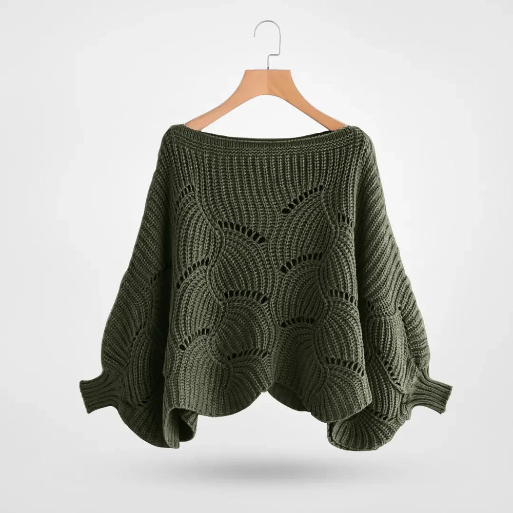 Levoire | Hoodie Tricot À Manches Longues armeenavihre vert Une taille