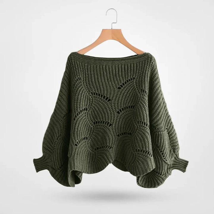 Levoire | Hoodie Tricot À Manches Longues armeenavihre vert Une taille