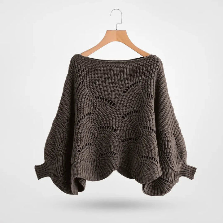 Levoire | Hoodie Tricot À Manches Longues Gris foncé Une taille