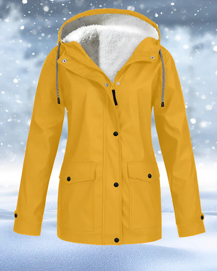 Levoire | Veste Chaude Imperméable Jaune