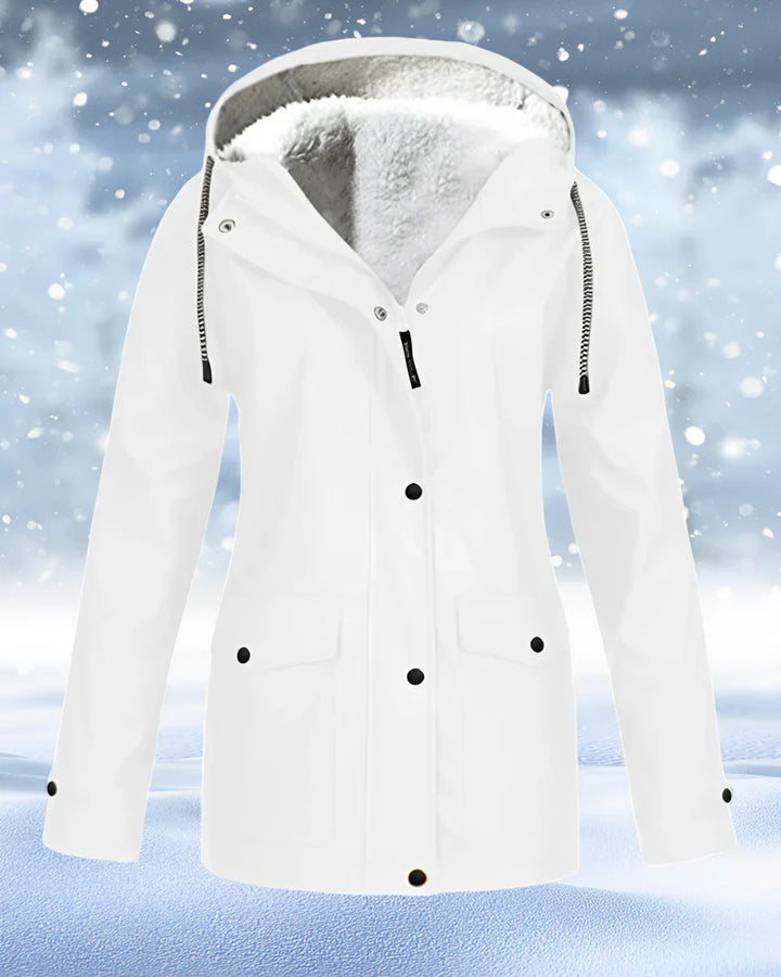 Levoire | Veste Chaude Imperméable Blanc