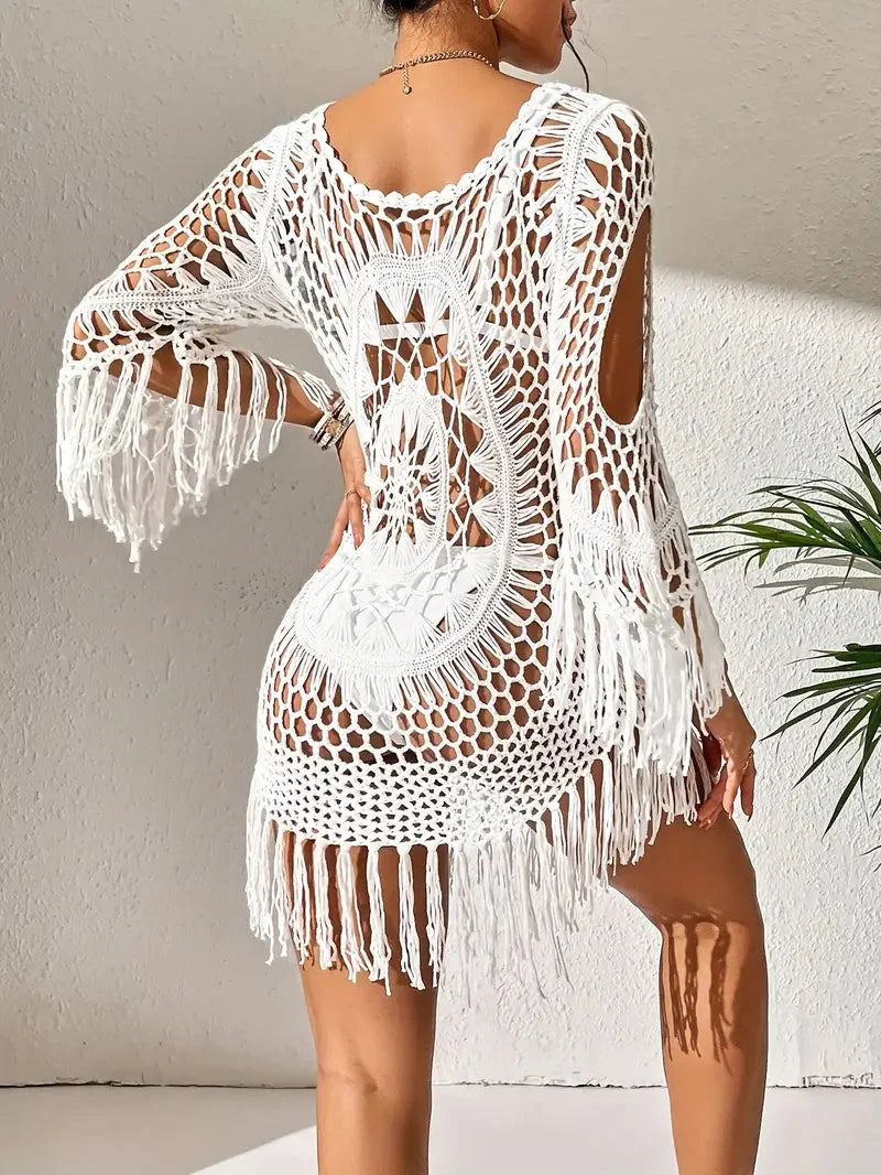 Levoire | Couverture Style Boho Manches Longues Maillot De Bain Tenues De Plage