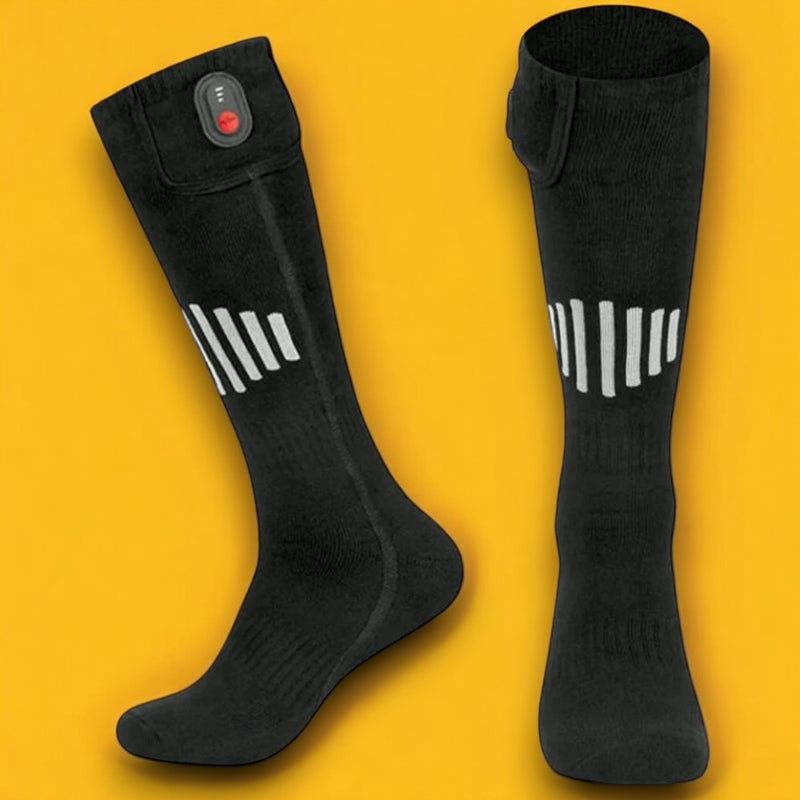 Levoire | Collants Chauffants Rechargeables Avec Usb Pour Pieds Chauds Noir