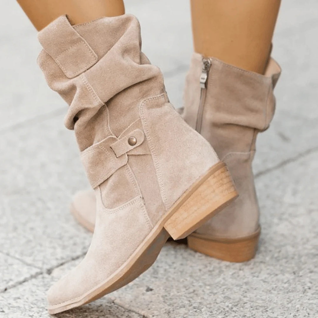 Levoire | Bottes Confortables Pour Femmes Abricot