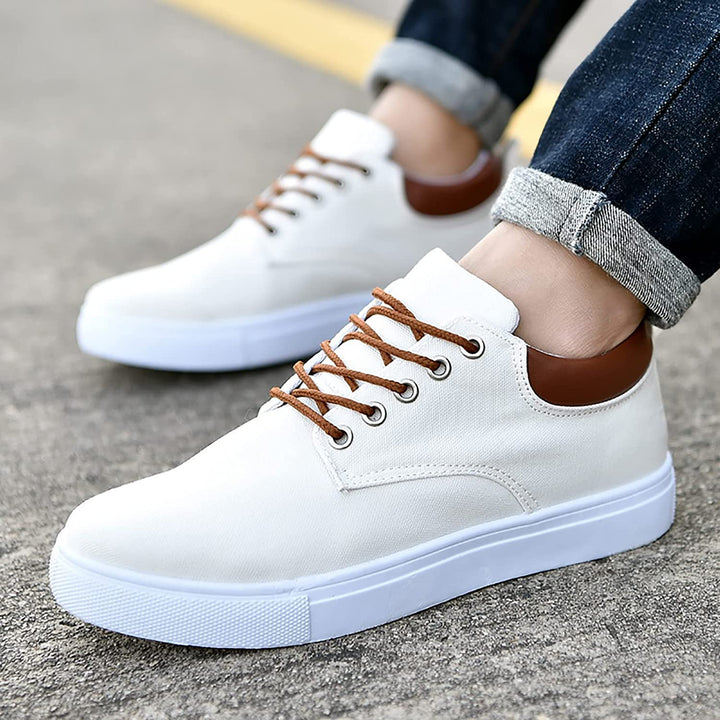 Levoire | Chaussures De Sport Pour Hommes Confortables Et Élégantes Blanc