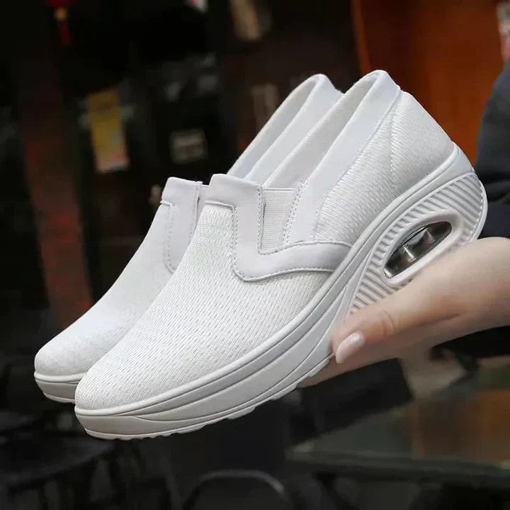 Levoire | Baskets De Sport Pour Femmes Avec Un Confort Supplémentaire Blanc