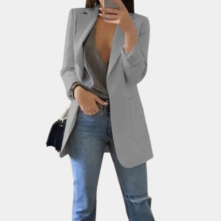 Levoire | Chic Style Blazer Gris
