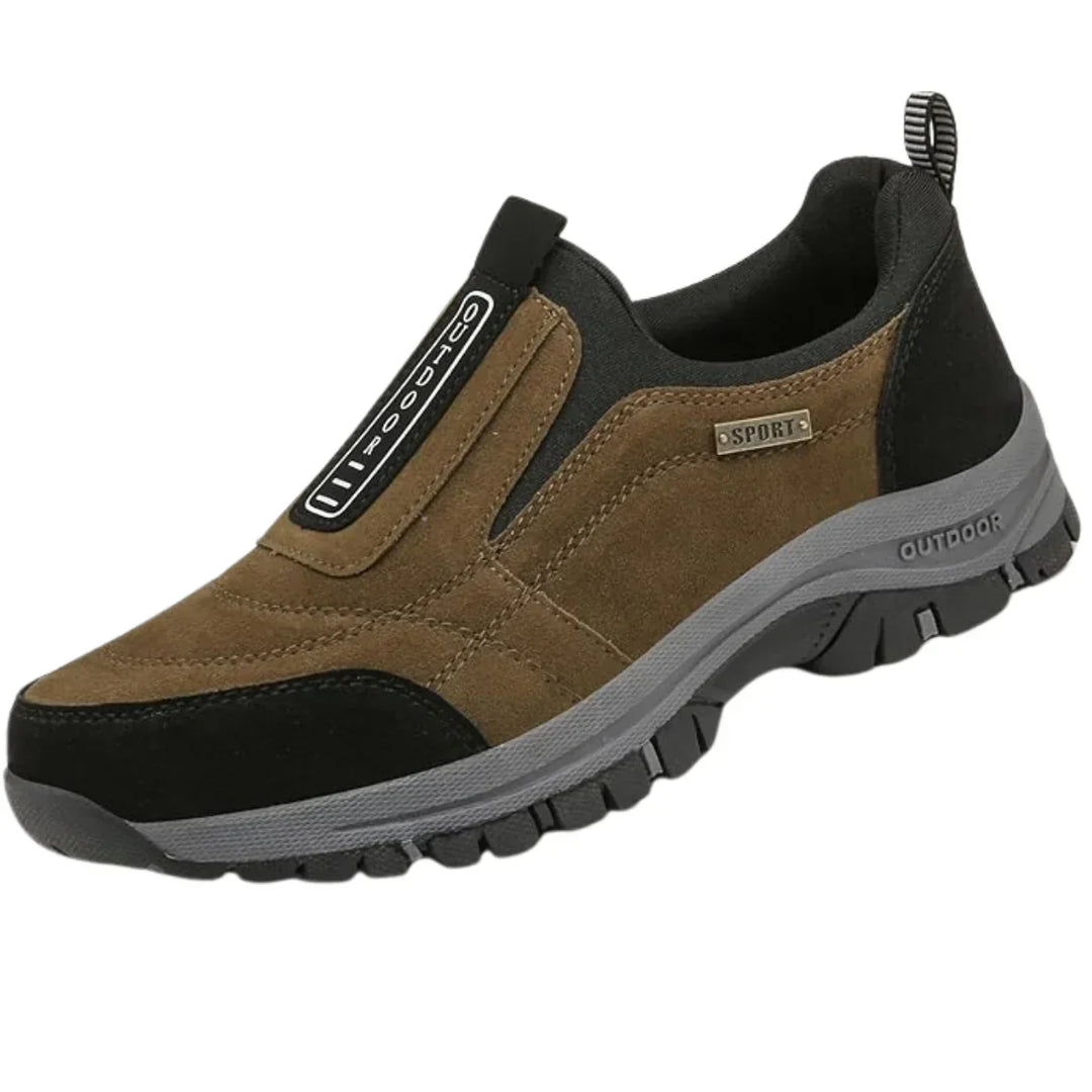 Levoire | Chaussures De Randonnée Avec Semelles Orthopédiques Braun-Noir
