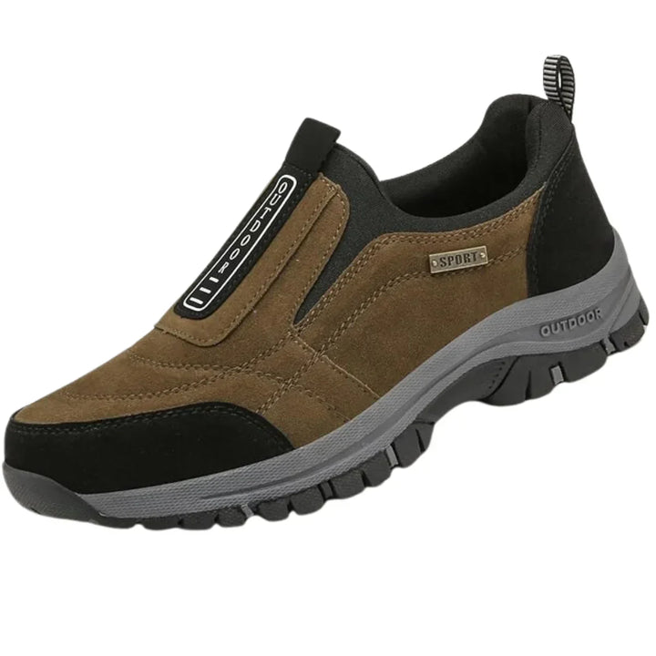 Levoire | Chaussures De Randonnée Avec Semelles Orthopédiques Braun-Noir