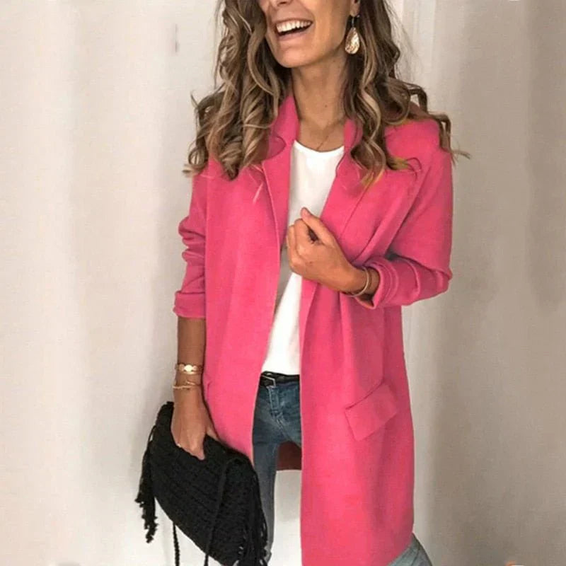 Levoire | Blazer Femme Confortable Pour Un Style Élégant Rosa