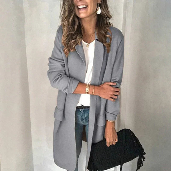Levoire | Blazer Femme Confortable Pour Un Style Élégant Gris