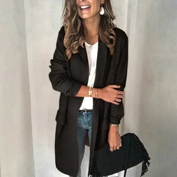 Levoire | Blazer Femme Confortable Pour Un Style Élégant Noir