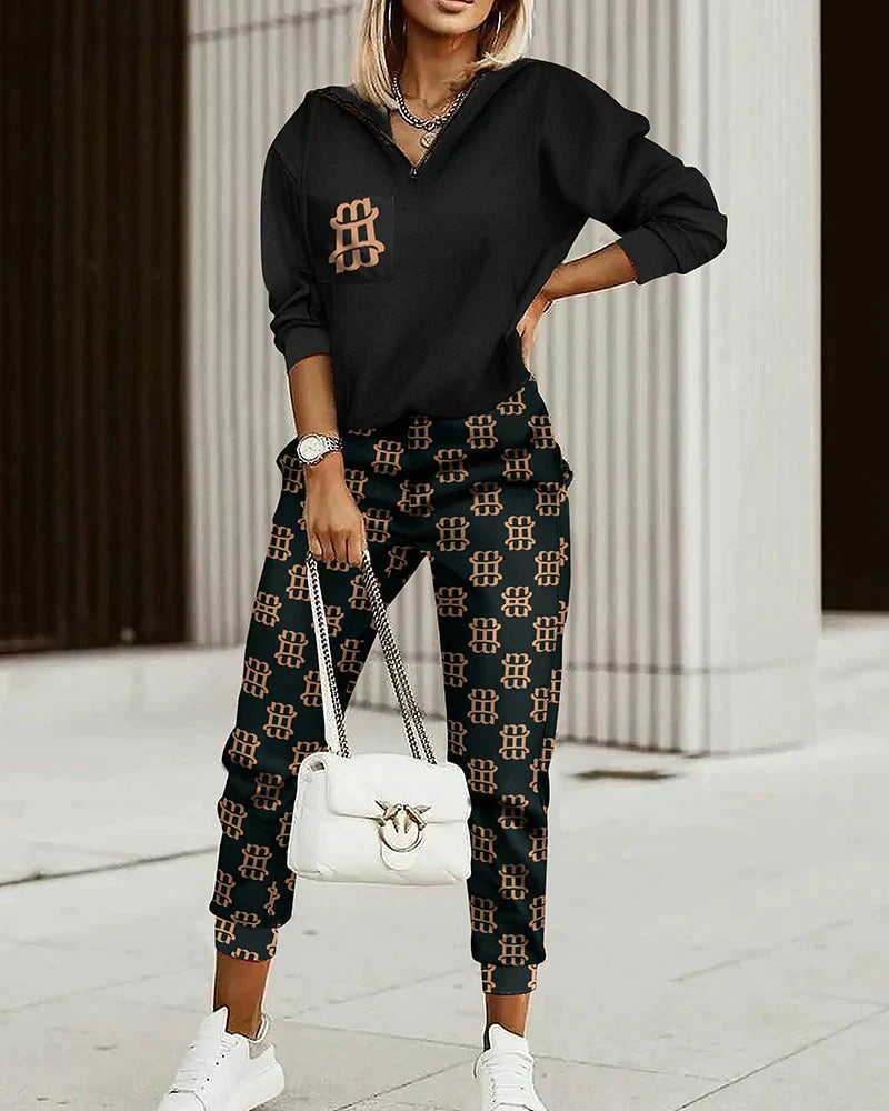 Levoire | Vêtements De Formation Tendance Setti Noir Rayures