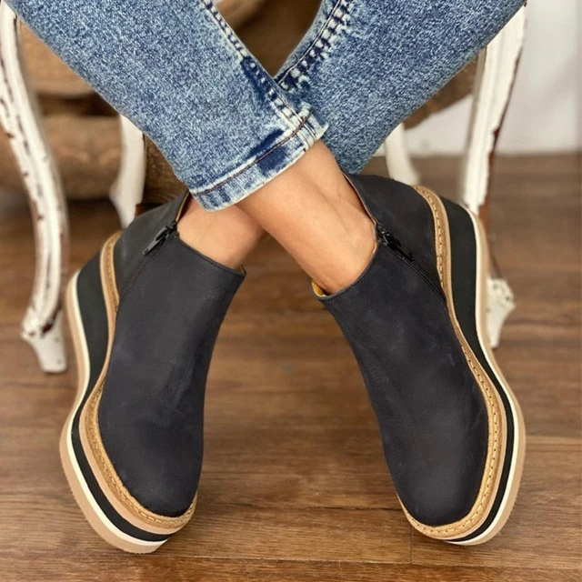 Levoire | Bottes En Cuir Chaussures Pour Femmes Avec Semelle Ergonomique Noir