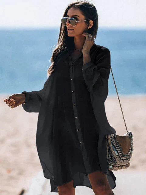 Levoire | Paréo Fluide À Superposer Noir Taille unique