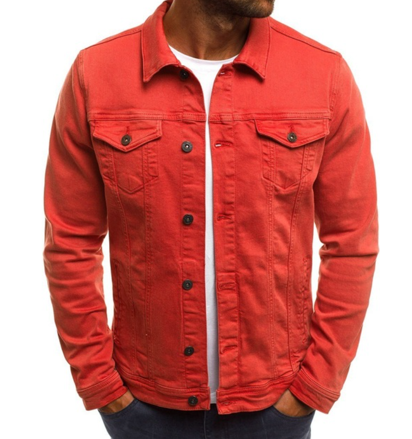 Levoire | Veste En Jean Unique Rot