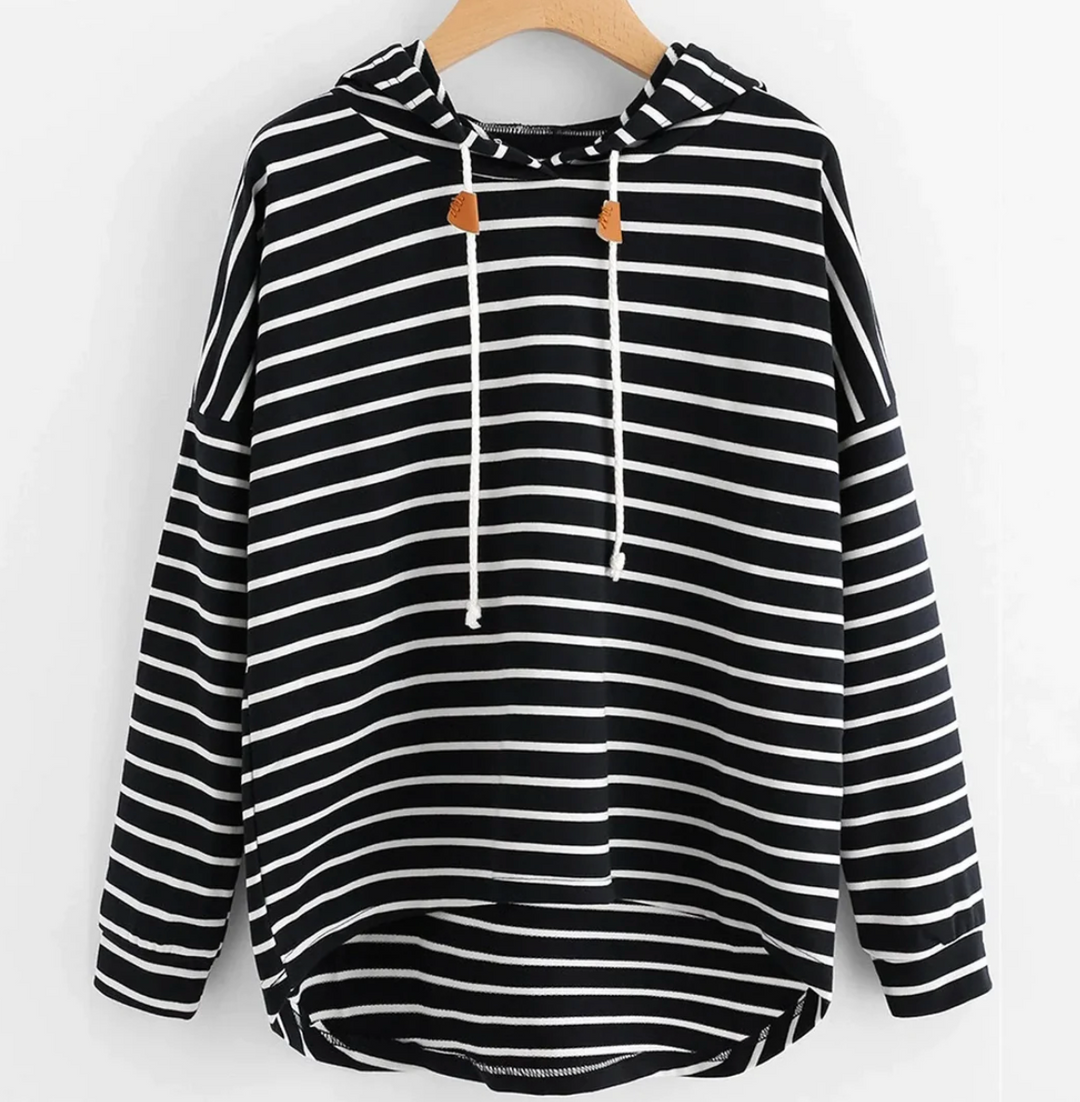 Levoire | Sweat à capuche général tendance et élégant Noir