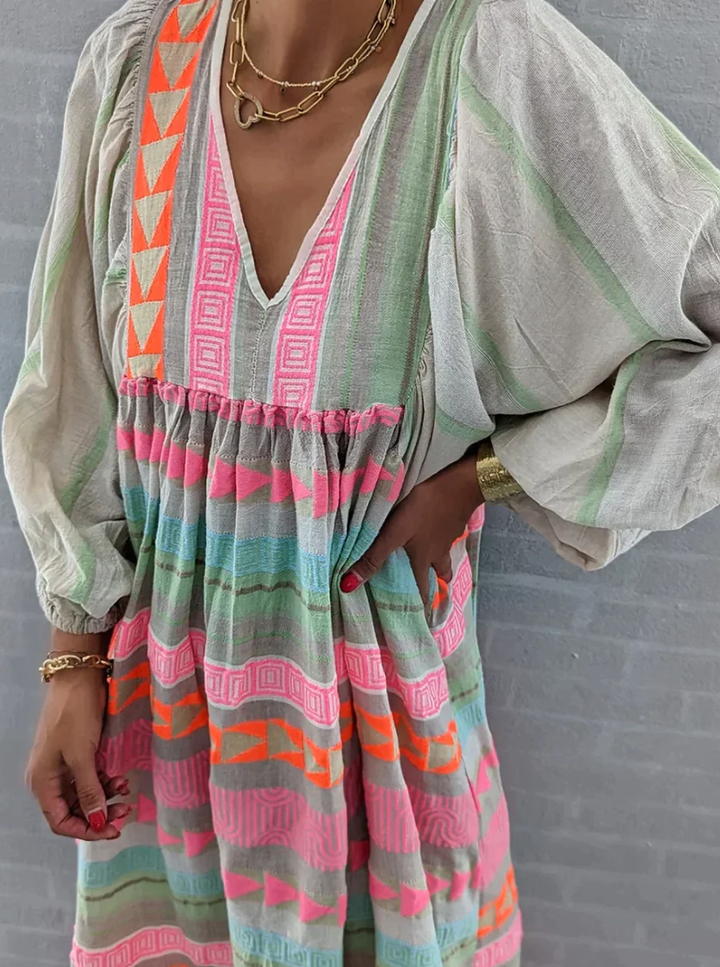 Levoire | Robe D'Été Multicolore