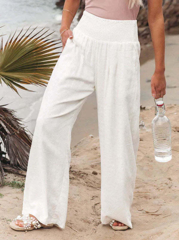 Levoire | Laurent - Pantalon Élégant Blanc