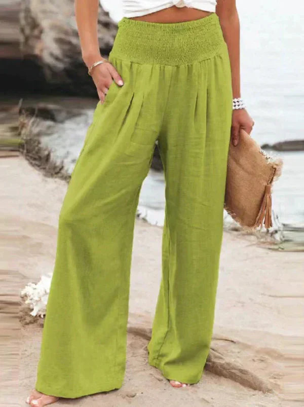 Levoire | Laurent - Pantalon Élégant Vert clair