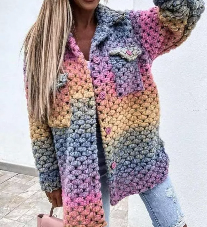 Levoire | Manteau audacieux et aéré Rose