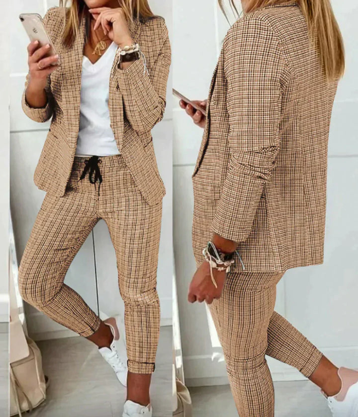 Levoire | Costume élégant Beige