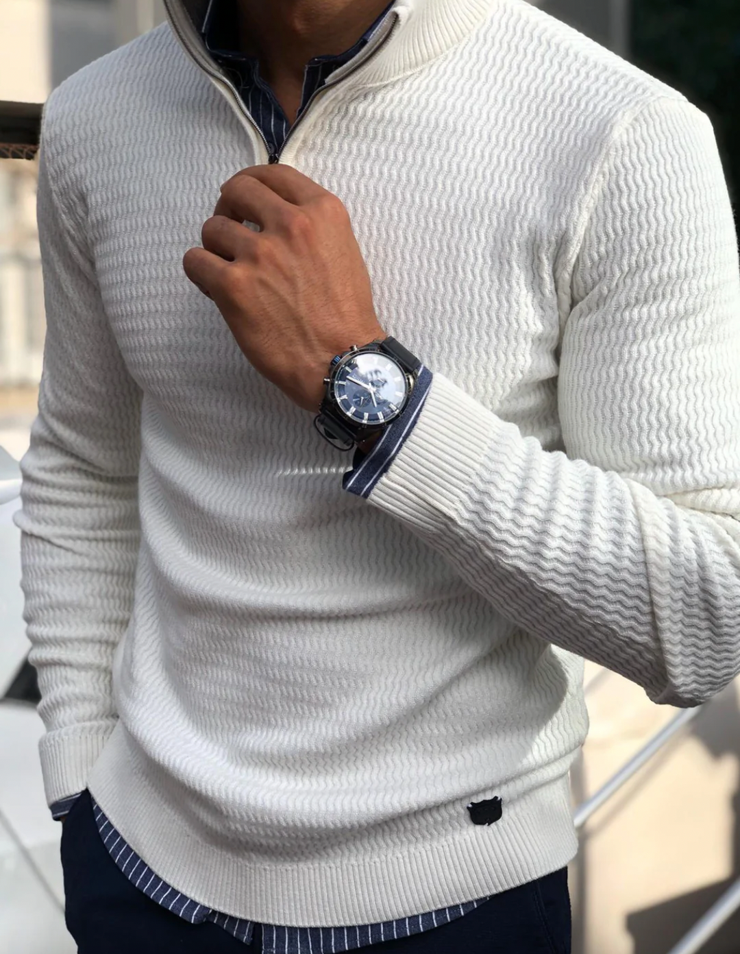 Levoire | Sweat À Capuche Zippé Élégant