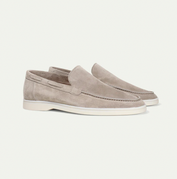 Levoire | Mocassins En Cuir Élégants Pour Hommes Beige clair