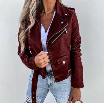 Levoire | Veste générale chic et décontractée Rouge