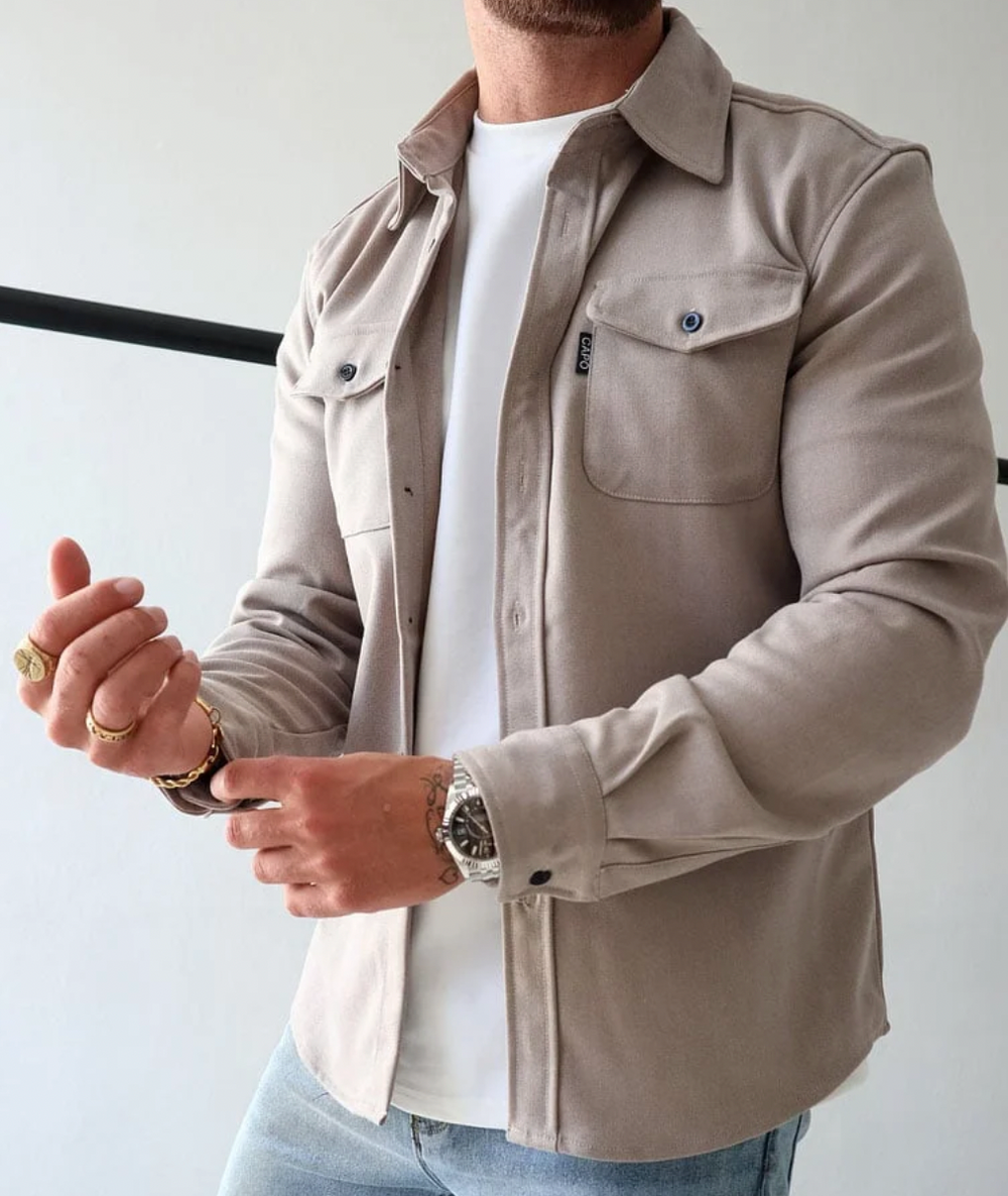 Levoire | Pull Décontracté D'Automne Pour Hommes Beige