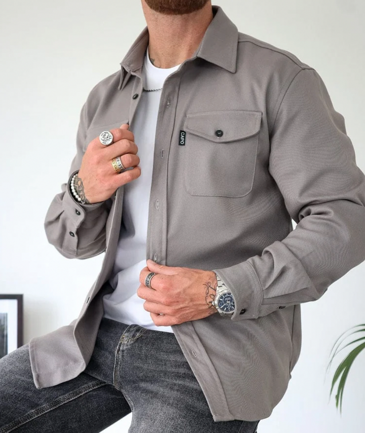 Levoire | Pull Décontracté D'Automne Pour Hommes Gris
