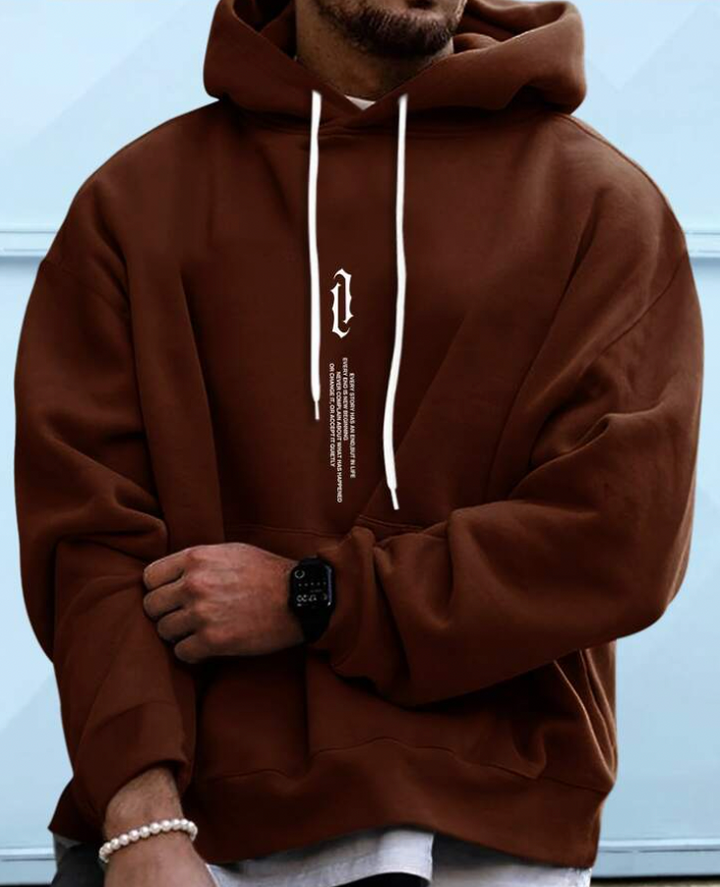 Levoire | Un Sweat À Capuche Stylé Braun