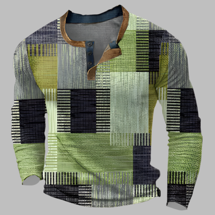 Levoire | Pull Élégant Pour Hommes Vert