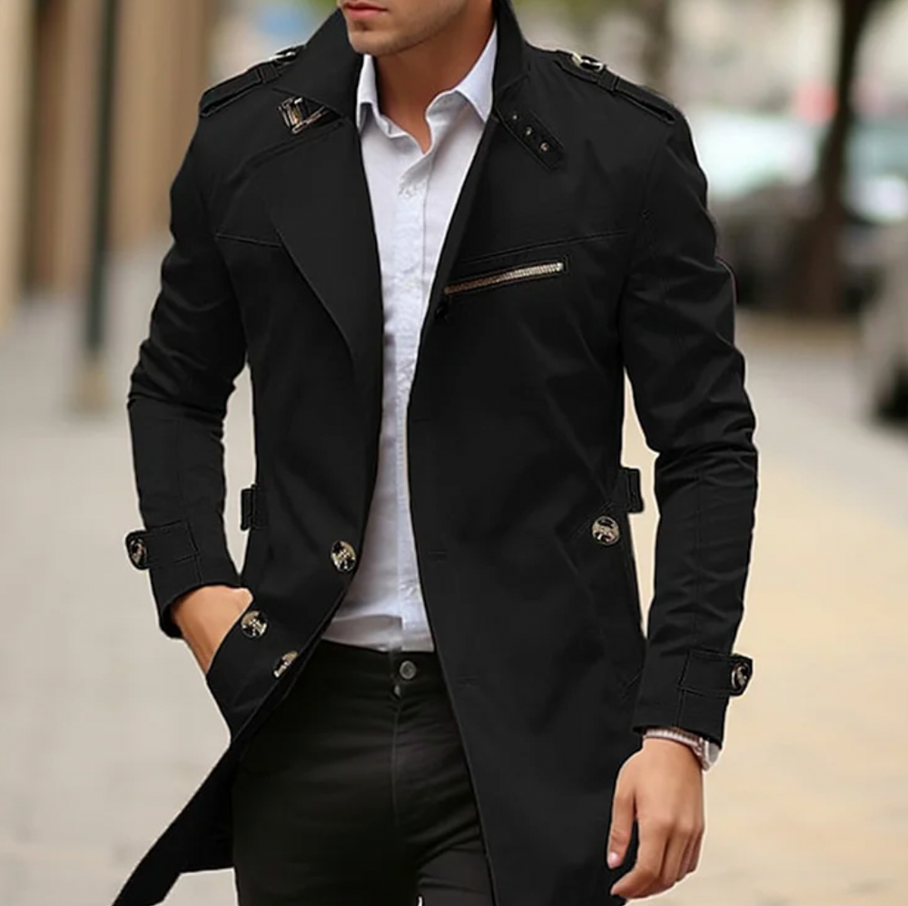 Levoire | Veste de transition élégante Noir