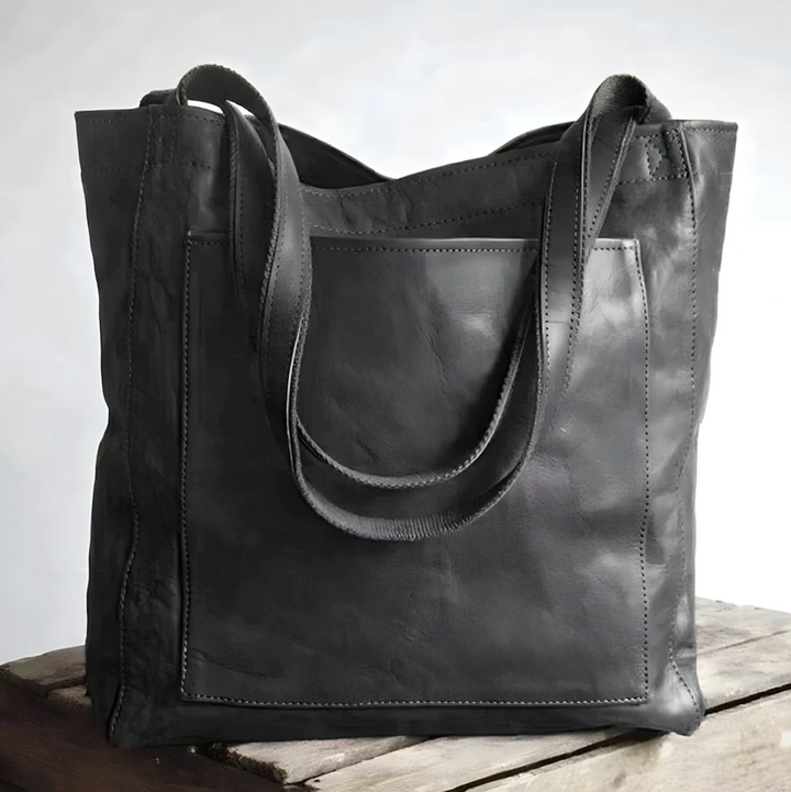 Levoire | Sac En Cuir Fait À La Main Noir