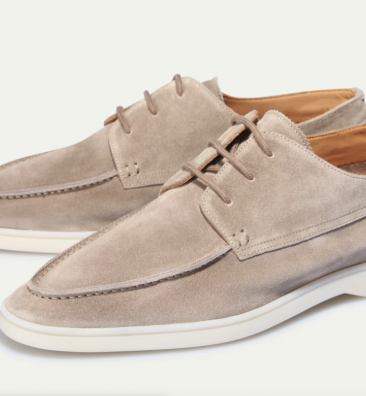 Levoire | Bottines Confort En Cuir Synthétique Semelle Blanche