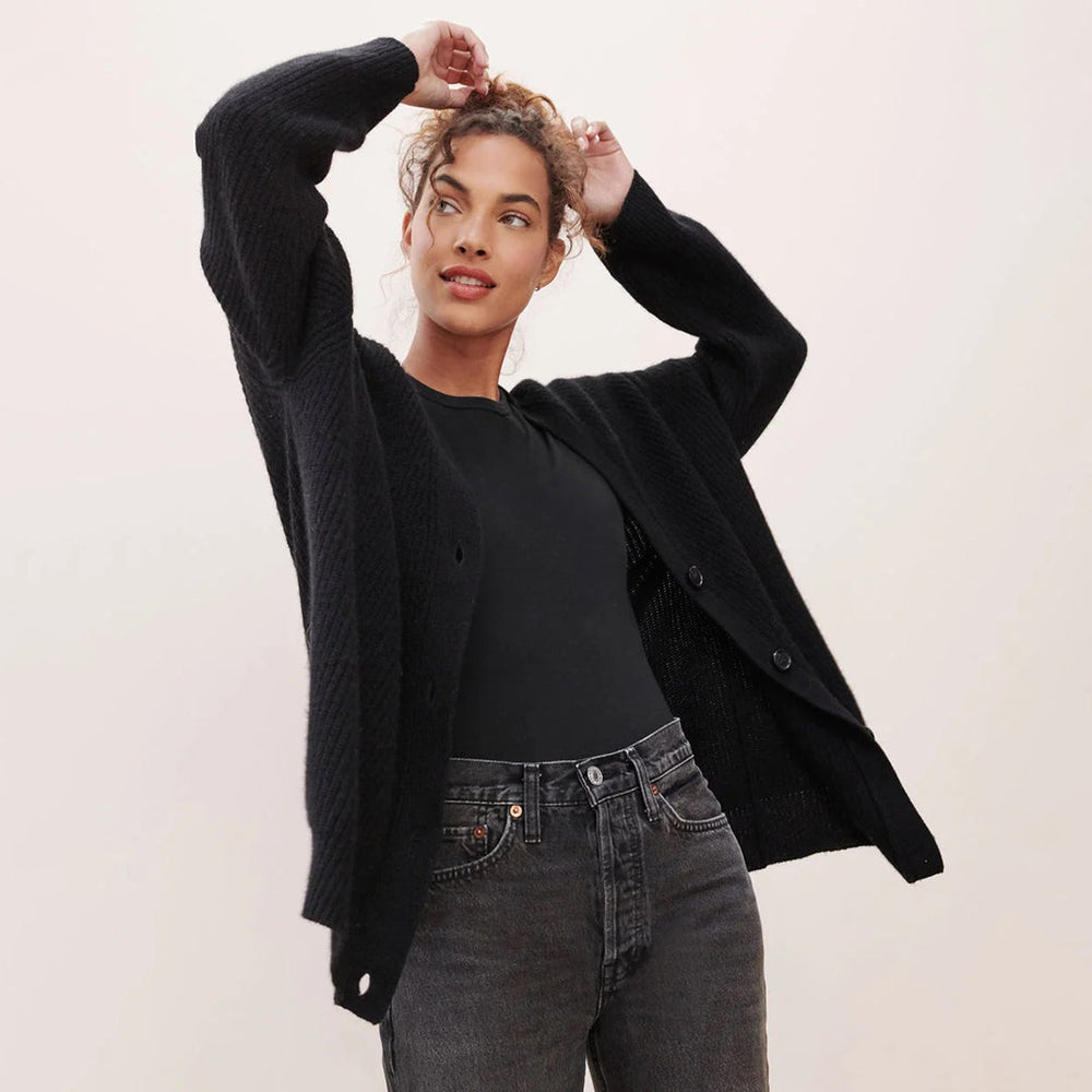 Levoire | Eng Ajustée Veste En Tricot Pour Femmes
