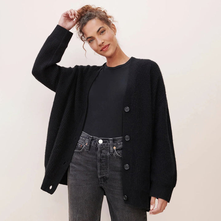 Levoire | Eng Ajustée Veste En Tricot Pour Femmes