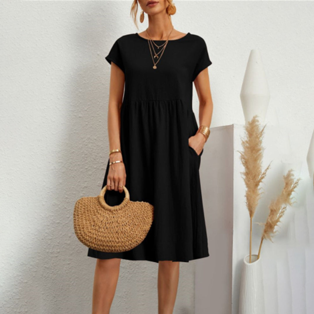 Levoire | Robe d'été élégante Noir