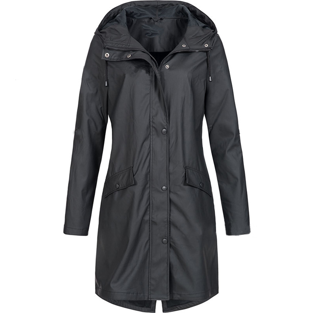 Levoire | Veste de pluie élégante Noir