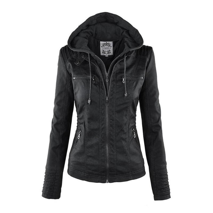 Levoire | Veste en cuir au design intemporel Mustakorpipo